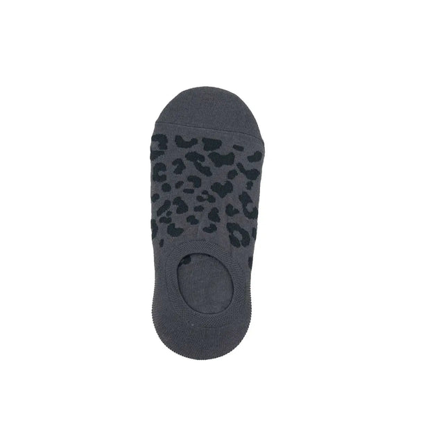 Sixton Leopard Print Trainer Socks