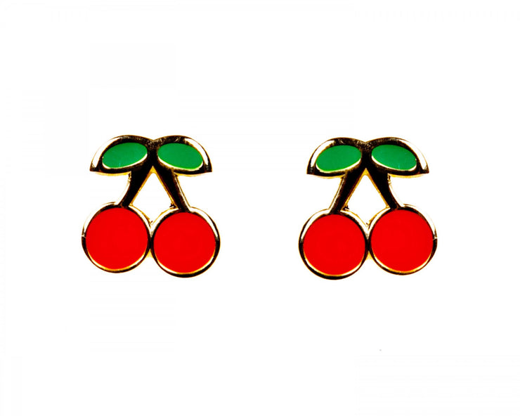 Enamel Earrings