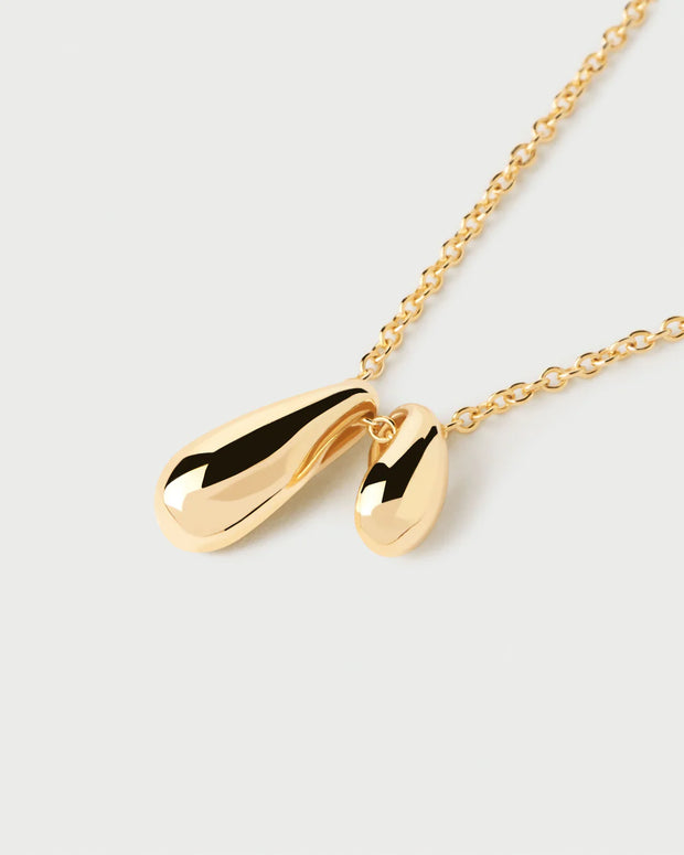 PDPaola Sugar Gold Necklace