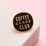 Enamel Pin - Coffee & Cake Club