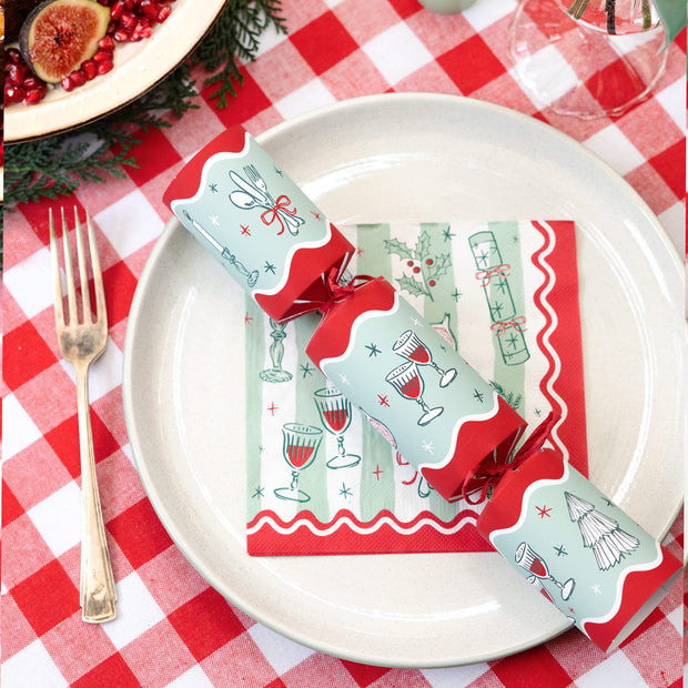 Christmas Paper Napkins 20 Pack - Bon Noel