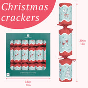 Christmas Crackers Box of 6 - Bon Noel