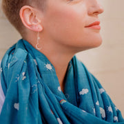 Sparkly Star & Moon Dangly Earrings