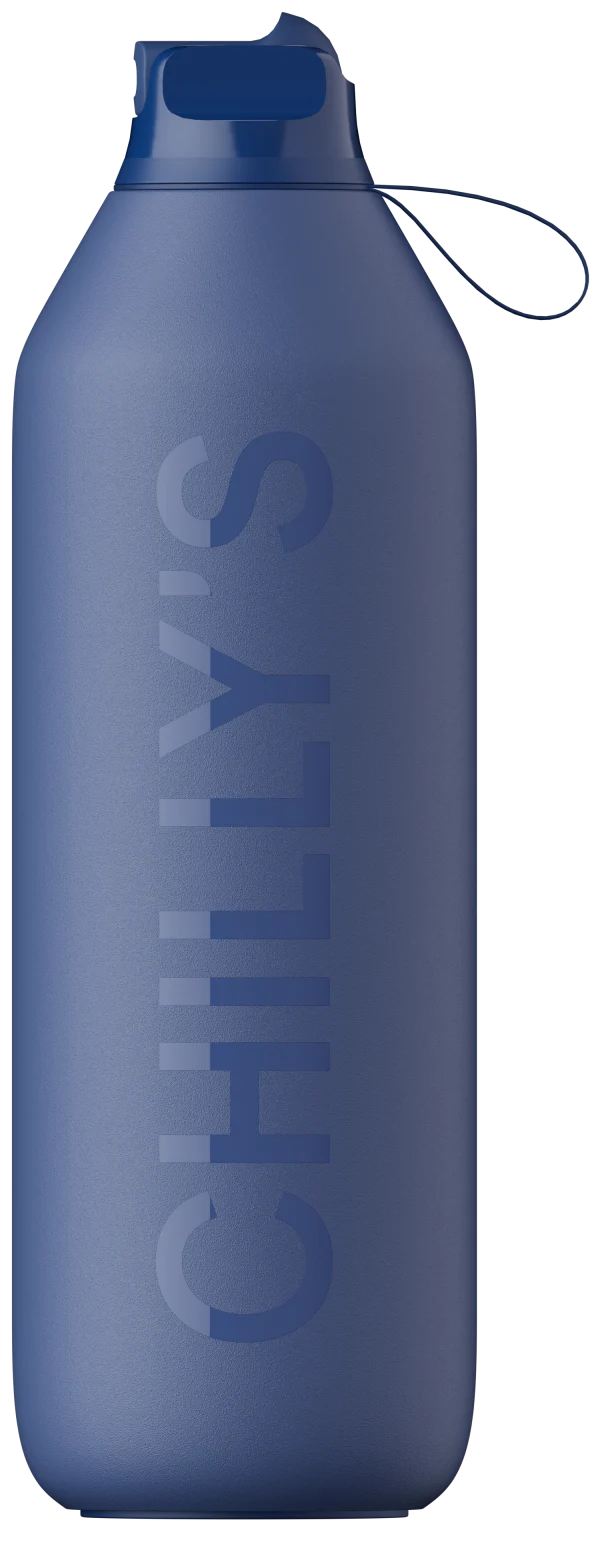 Chilly Bottles Series 2 Flip 1000ml - Whale Blue