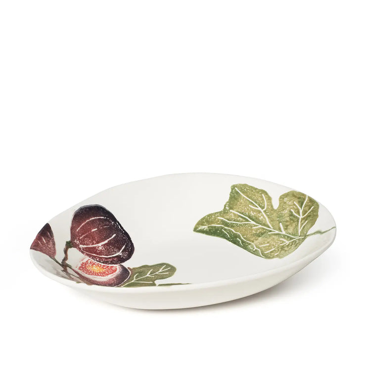 BlissHome Oblong Oval Bowl - Fig