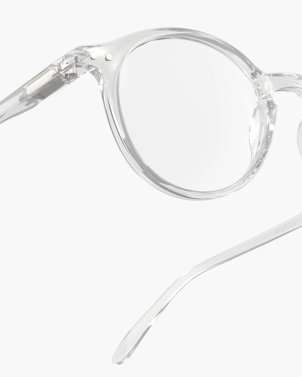 Izipizi Reading Glasses Shape D - Crystal