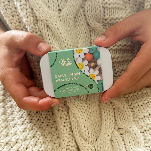 Cotton Twist Friendship Bracelet Kit - Daisy