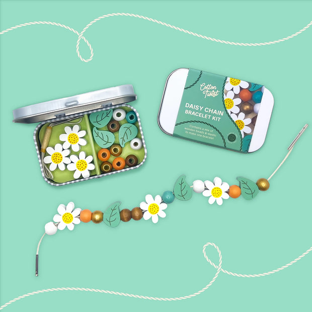 Cotton Twist Friendship Bracelet Kit - Daisy