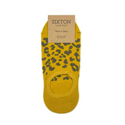 Sixton Leopard Print Trainer Socks