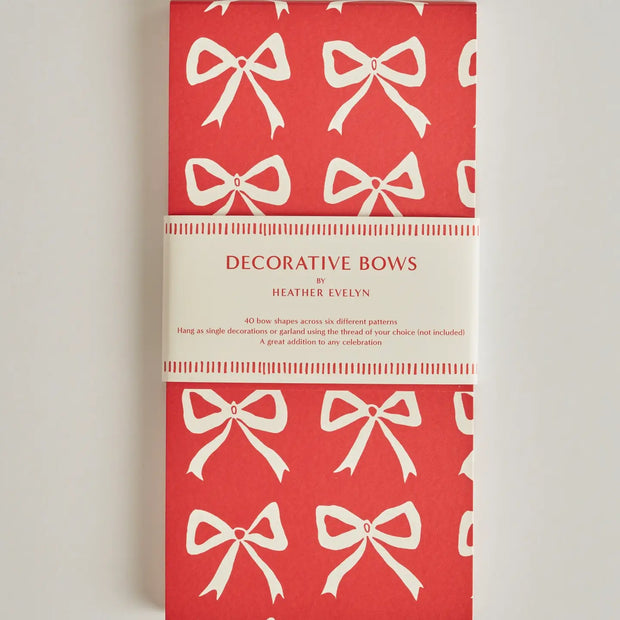 Heather Evelyn Garland - Decorative Bows