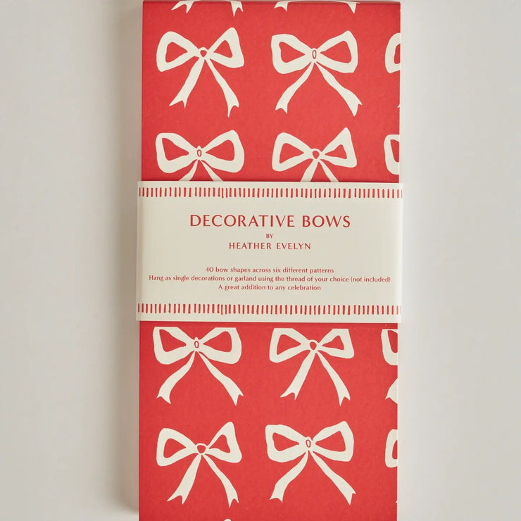 Heather Evelyn Garland - Decorative Bows