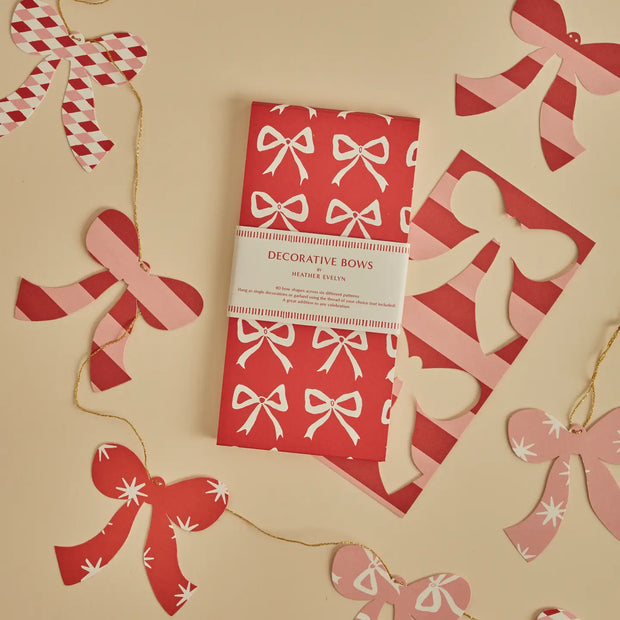 Heather Evelyn Garland - Decorative Bows