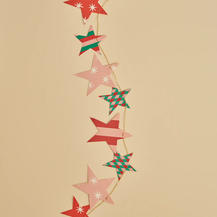 Heather Evelyn Garland - Decorative Stars