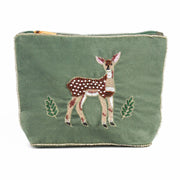 My Doris Medium Pouch - Green Deer