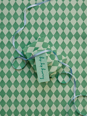 Heather Evelyn Gift Wrap - Diamond Green
