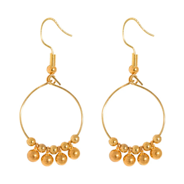 Cockatoo Dinky Earrings - Gold