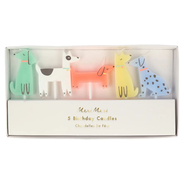 Meri Meri Cake Candles - Dogs