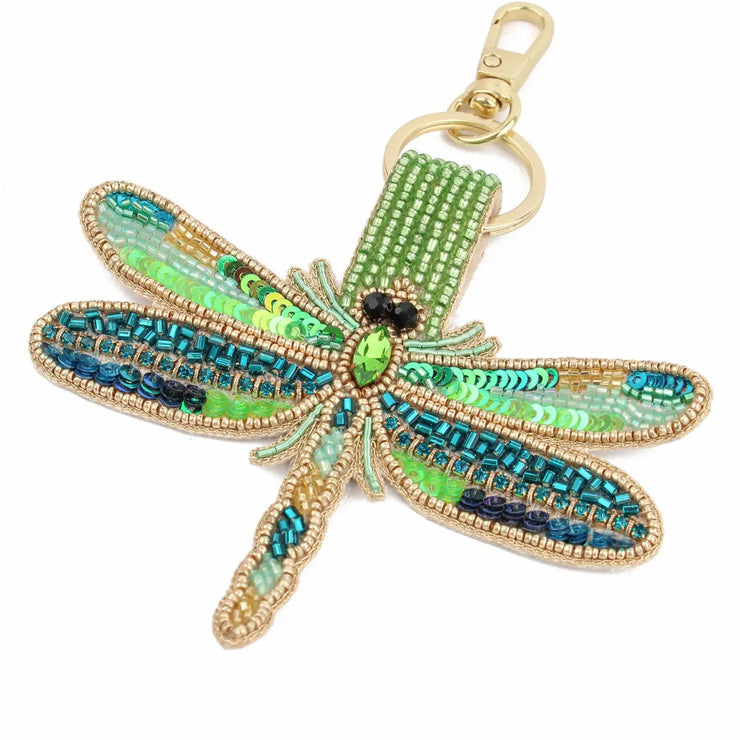 My Doris Dragonfly Keyring - Green