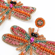 My Doris Dragonfly Earrings - Pink