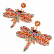 My Doris Dragonfly Earrings - Pink