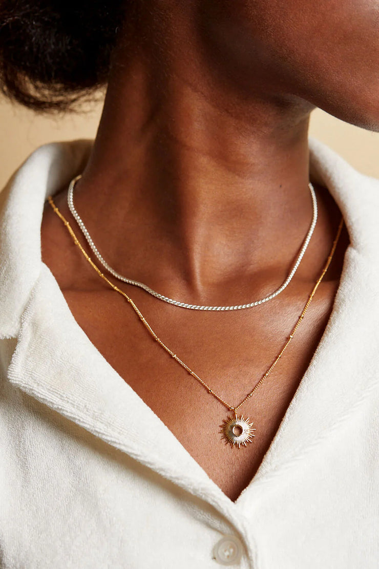 Gold Full Sunburst Necklace - Daydream Believer