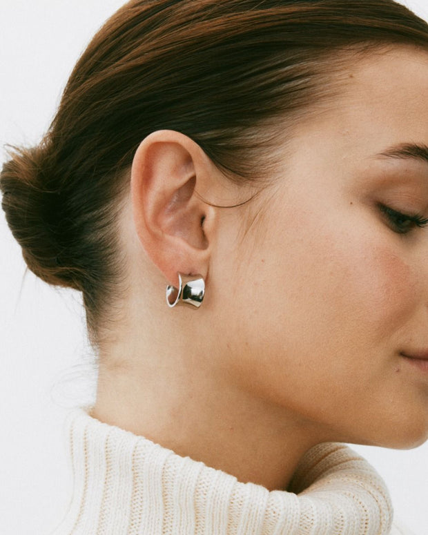 Edblad Cane Earrings in Steel