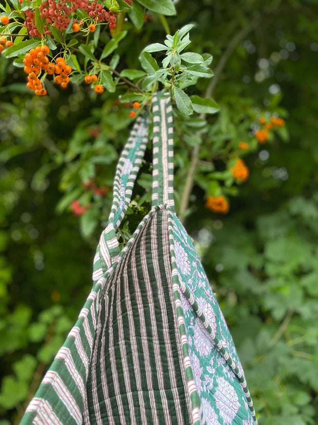 Twizzell Indian Block Print Tote Bags