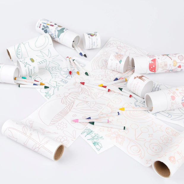 Meri Meri Colouring Roll - Fairy