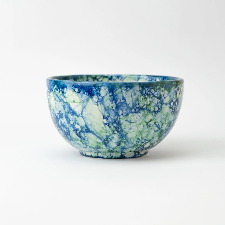 Tierra Cocida Rice Bowl - Blue & Green