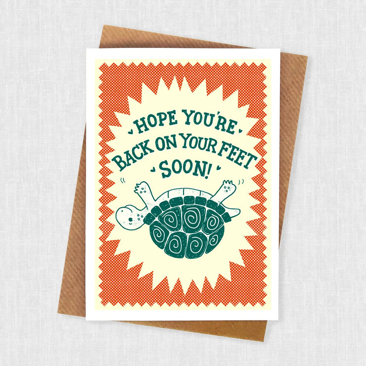 Alexandra Snowdon Back On Your Feet Card
