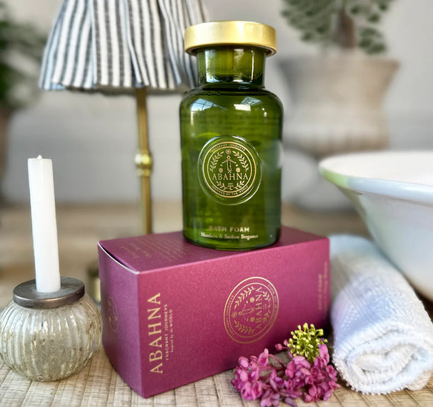 Abahna Bath Foam - Frangipani & Orange Blossom