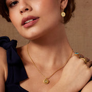 Ashiana Gemma Necklace - Blue
