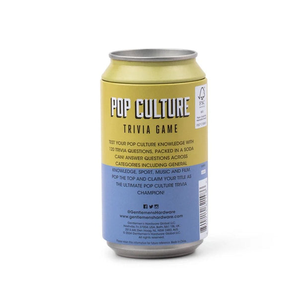 Gentlemen's Hardware Quiz In A Can - Pop Culture
