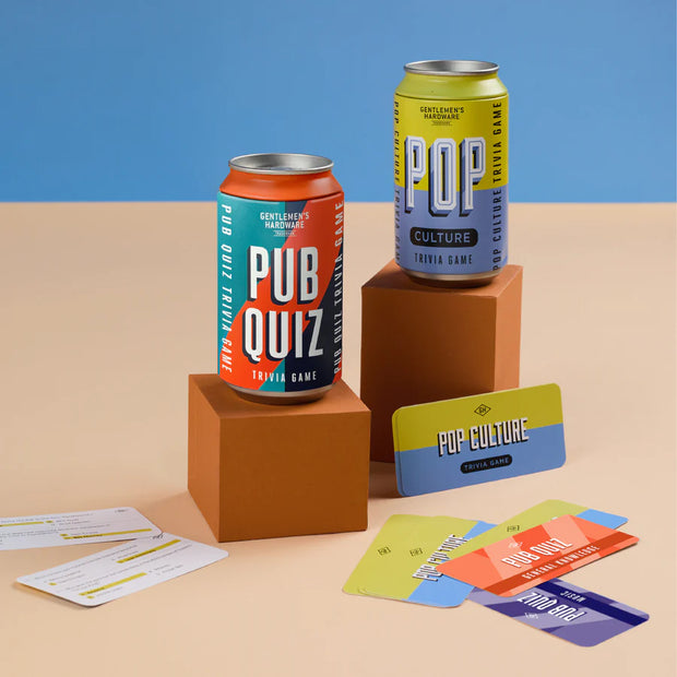 Gentlemen's Hardware Quiz In A Can - Pub Quiz