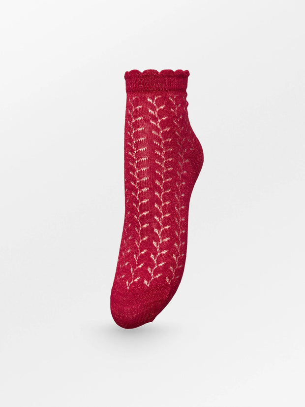 Becksondergaard Leomy Cotta Socks - Earth Red