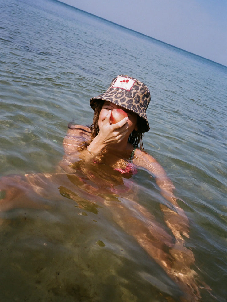 Becksondergaard Leopa Canvas Bucket Hat