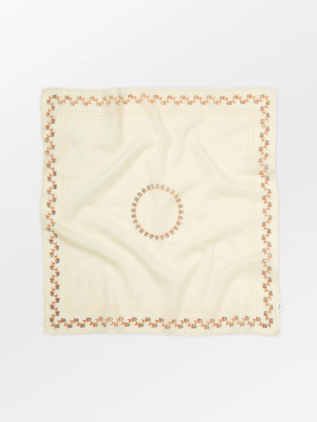 Becksondergaard Brombeere Cotta Scarf - Birch White