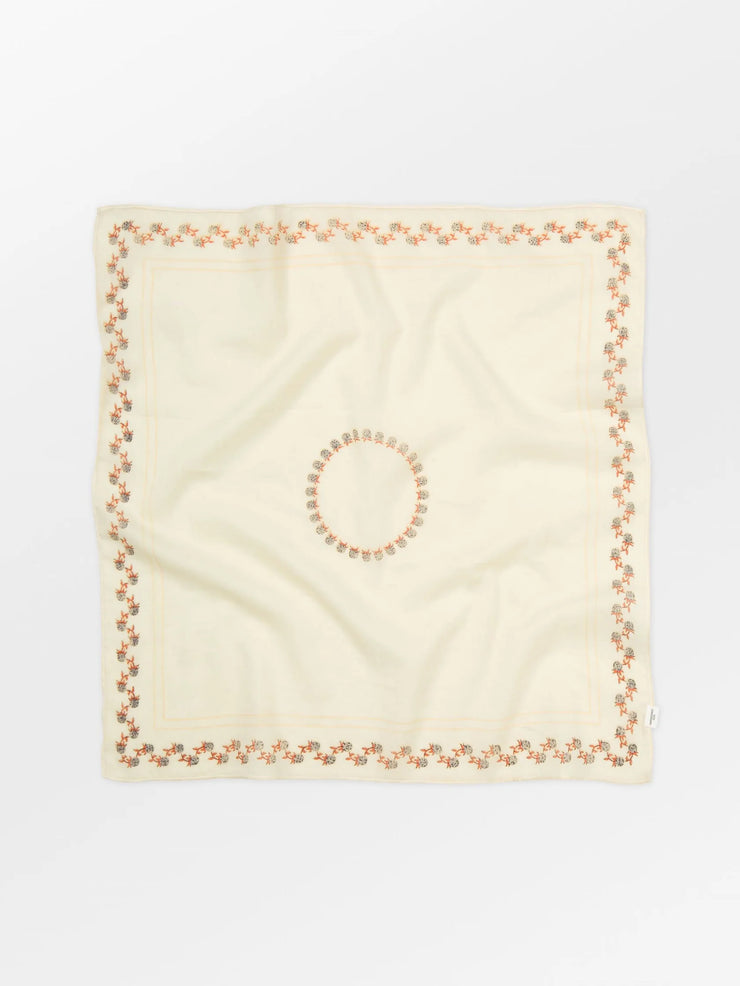 Becksondergaard Brombeere Cotta Scarf - Birch White