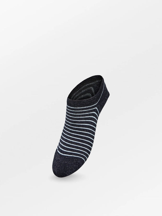 Becksondergaard Stripe Glitter Sneakie Socks
