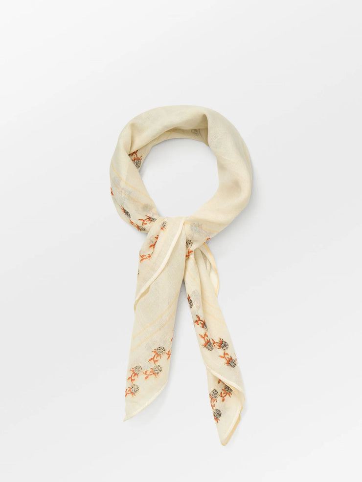 Becksondergaard Brombeere Cotta Scarf - Birch White