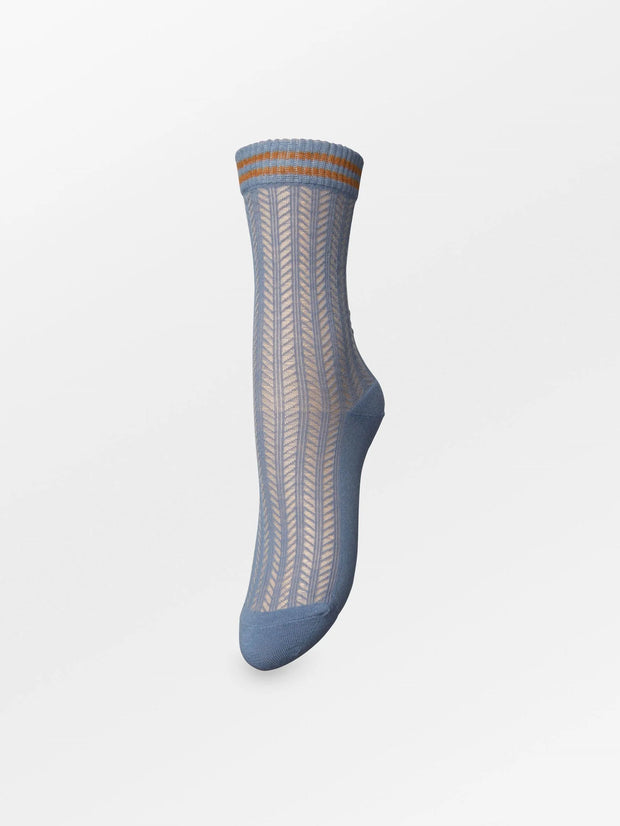 Becksondergaard Zilla Sporty Cotta Socks - Vintage Blue