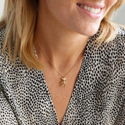 Dancing Teddy Bear Pendant Necklace