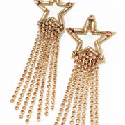 My Doris Shooting Star Beaded Drop Earrings