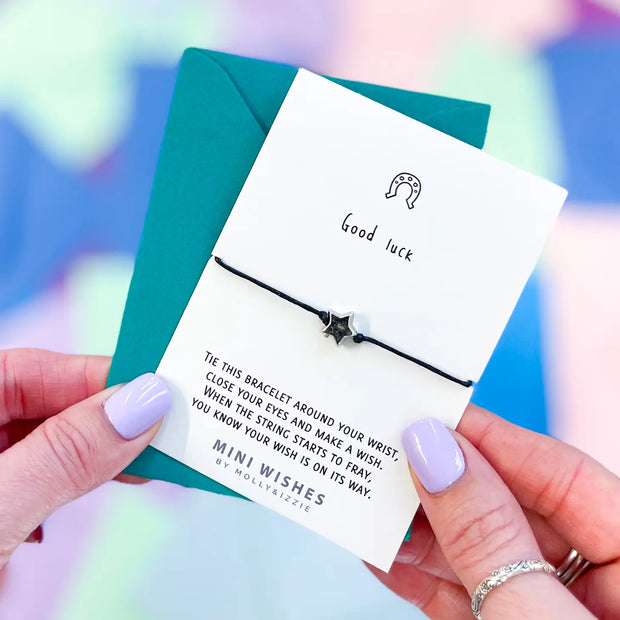 By Molly & Izzie Mini Wishes Bracelet - Good Luck