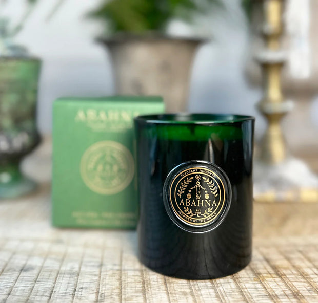 Abahna Natural Wax Scented Candle - White Grapefruit & May Chang