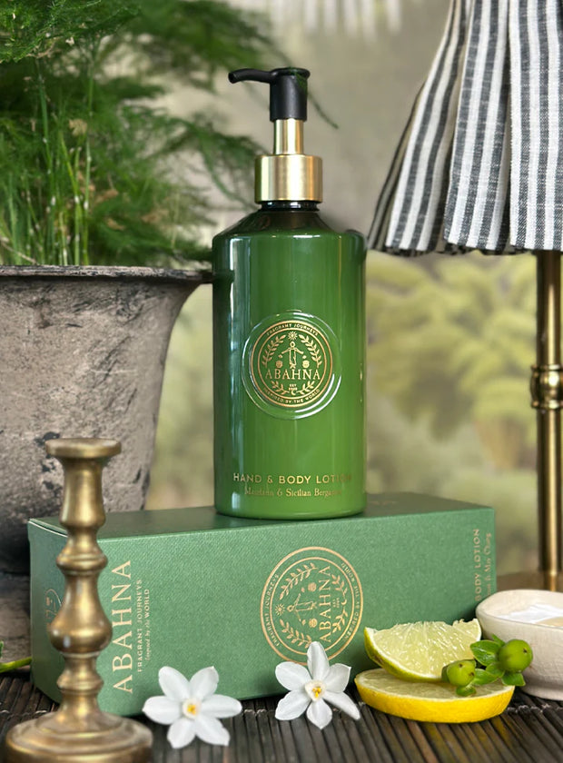Abahna Hand & Body Lotion - White Grapefruit & May Chang