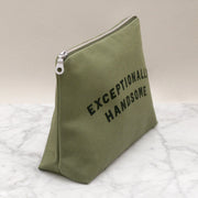 Exceptionally Handsome Olive Wash Bag