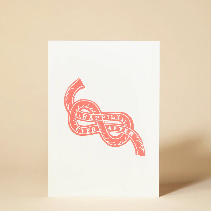 Pressed and Folded Card - Happily Ever After