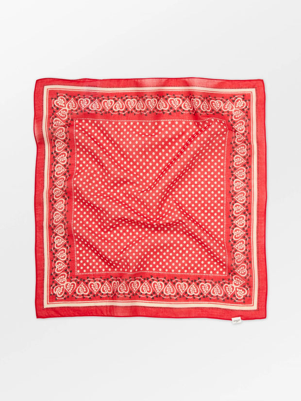 Becksondergaard Hearty Cotta Scarf - Adrenaline Red