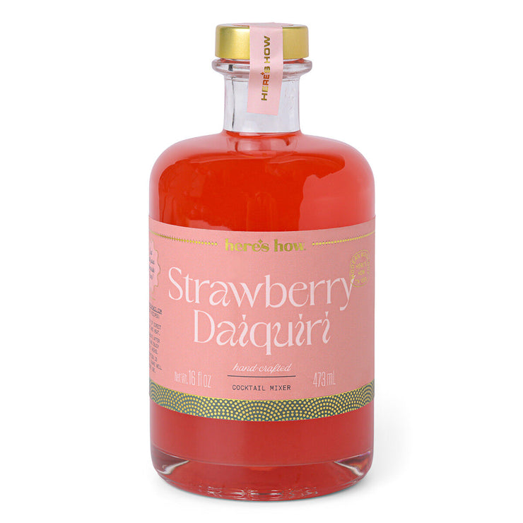 Here's How Cocktail Mixer - Strawberry Daiquiri